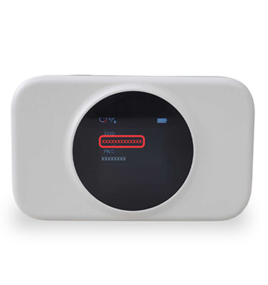 SN／SSIDに記載された番号を確認し控えておきます。